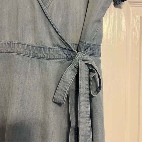 Cloth & Stone Anthropologie Medium 100% Lyocell dress smocked back - Picture 7 of 15